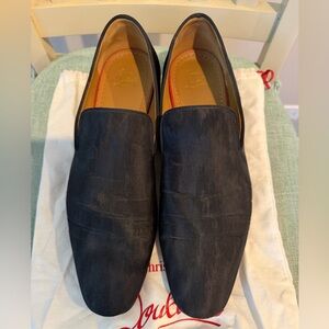Christian Louboutin Black Men's Loafers